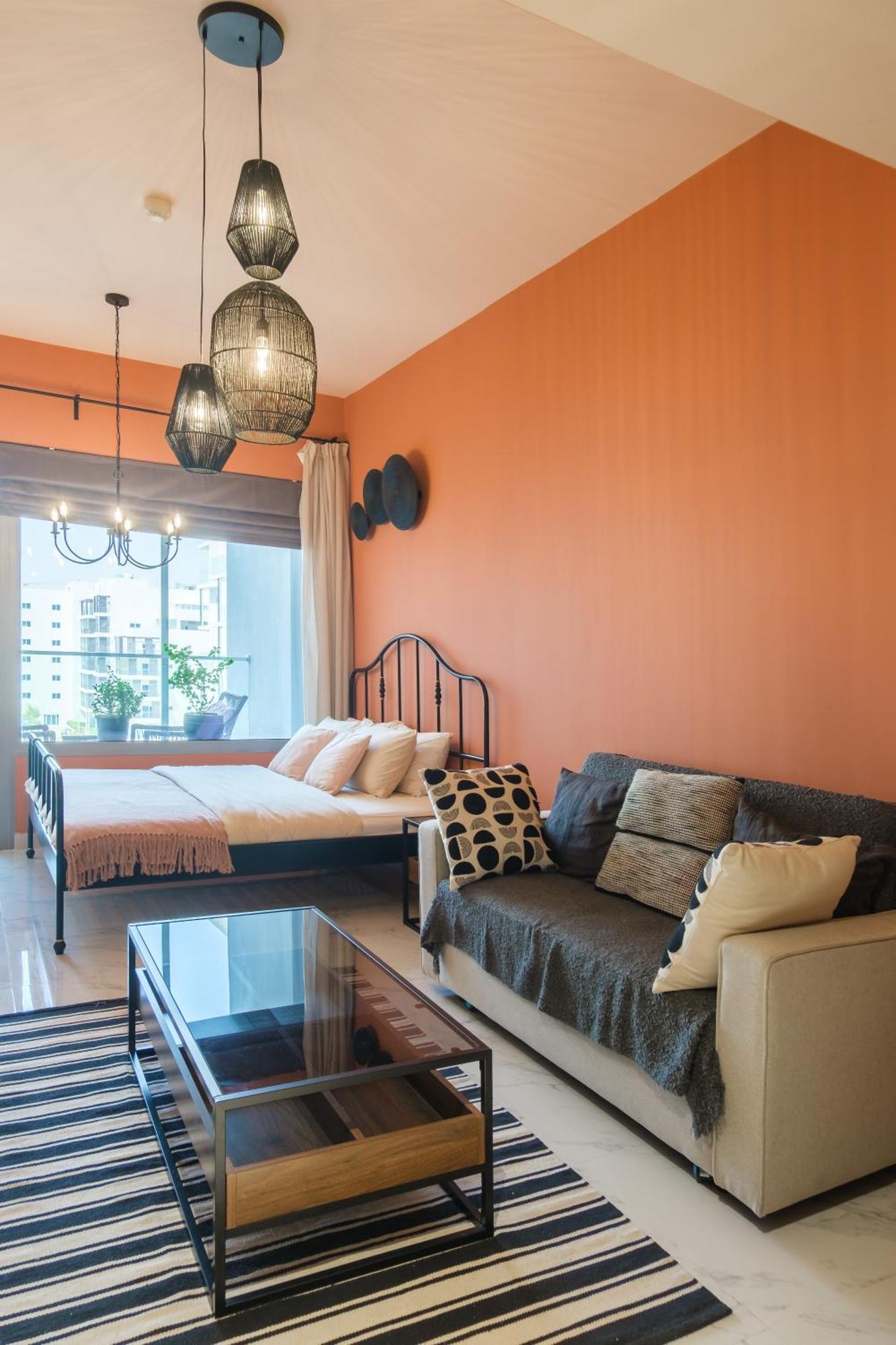 Poolside Charm Apartment Абу Даби Екстериор снимка